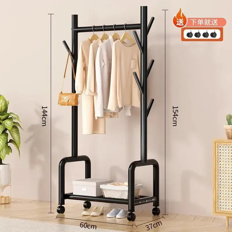 Modern Metal Standing Hanger Clothes Salon Display Rack Living Room Nordic Clothing Organizer Sofy Do Salonu Furniture