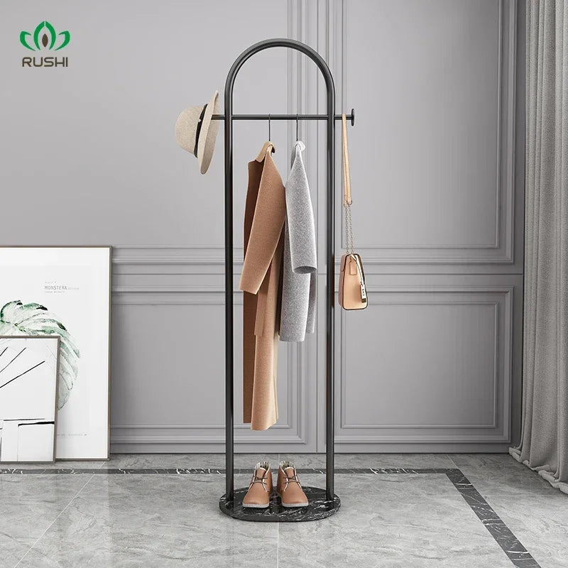 Hanger Floor Bedroom and Household Clothes Rack Simple Indoor Hanging Clothes Rack Multi-Functional Living Room Simple Coat Rack