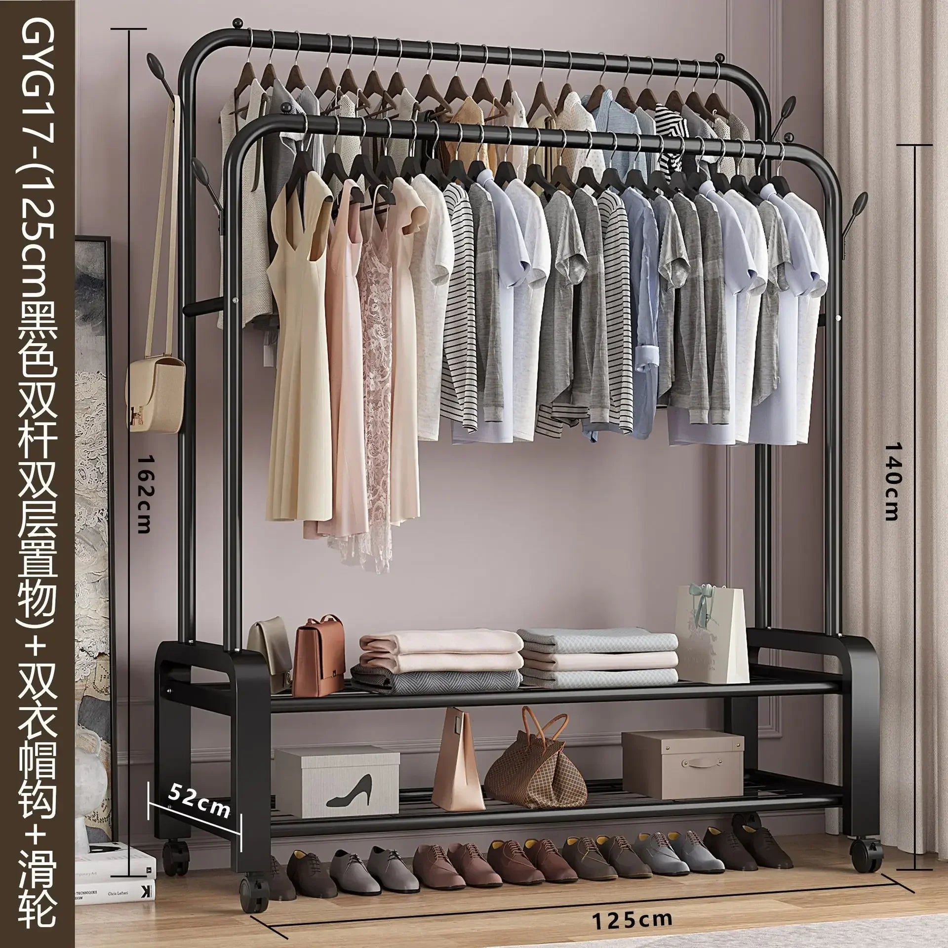 Standing Coat Rack Coats Page Children's Room Rack Home Furniture Wardrobe Stand Floor Stand Clothes Wall Clothes Hanger Hangers