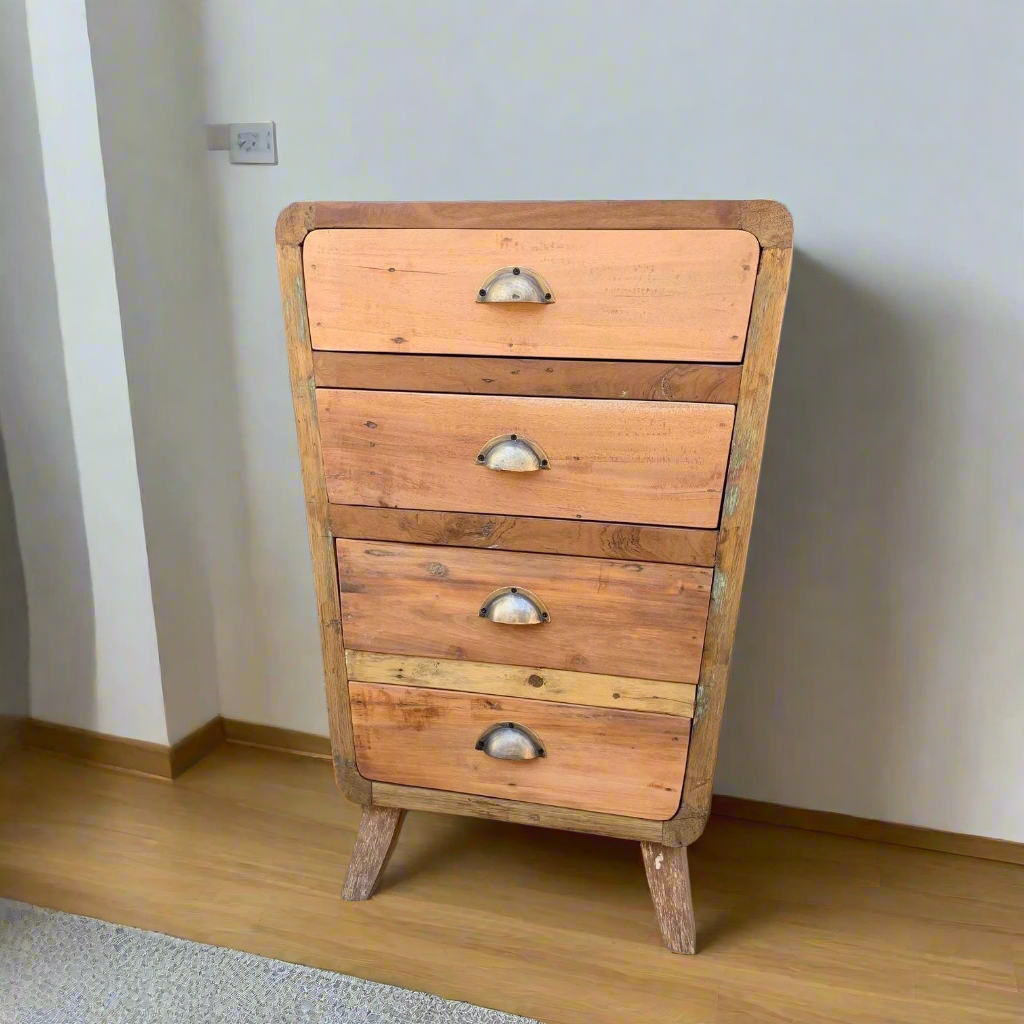 4 Draws Storage - Recycled Wood