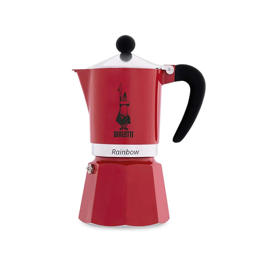 Bialetti Rainbow Aluminium Stovetop Coffee Maker - Bobobiy