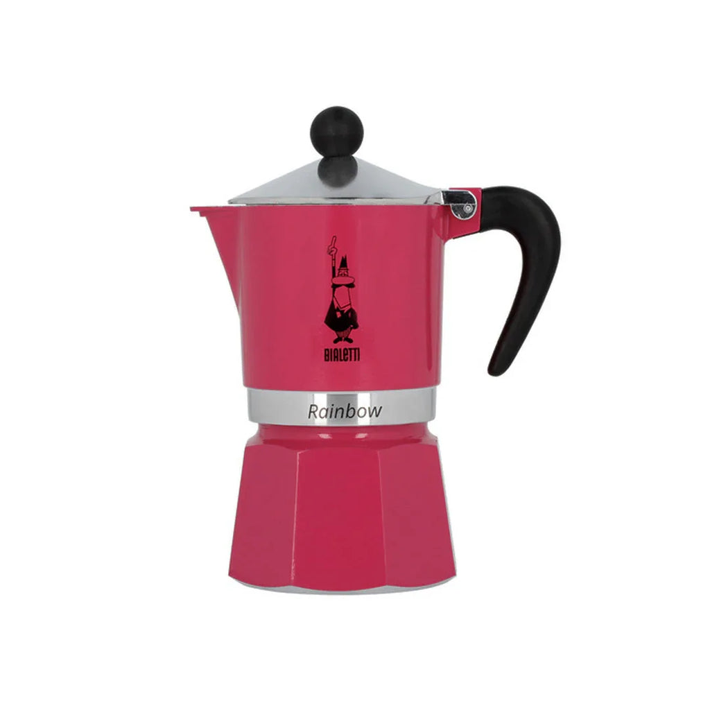 Bialetti Rainbow Aluminium Stovetop Coffee Maker - Bobobiy