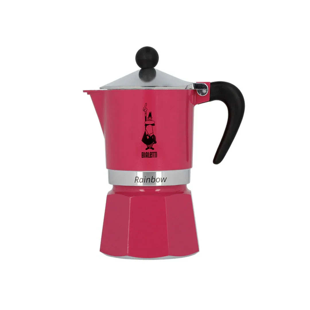 Bialetti Rainbow Aluminium Stovetop Coffee Maker - Bobobiy