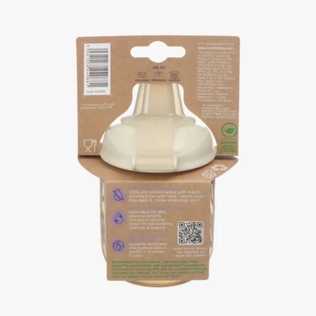 Vital Baby Hydrate Sipper Cup 270ml - Natural Oat - Bobobiy