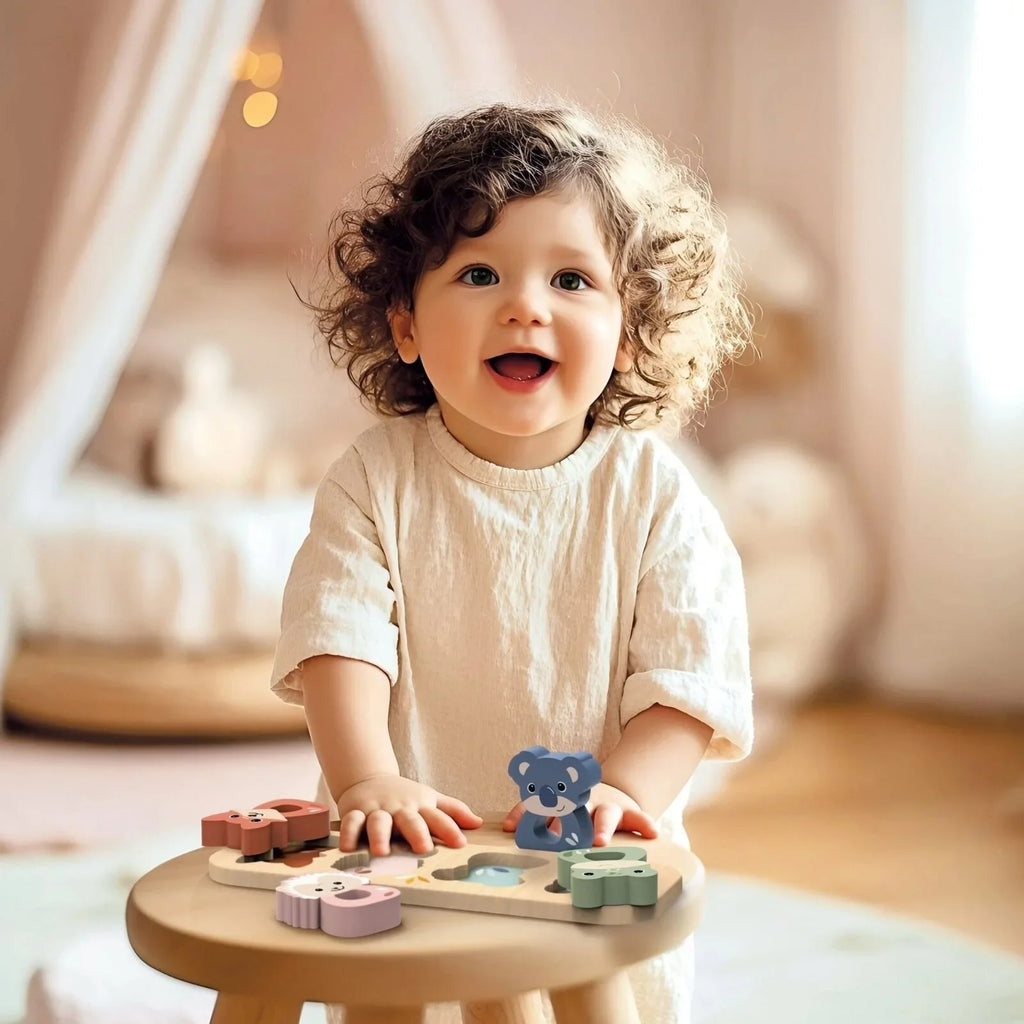 Speedy Monkey Animals Puzzle