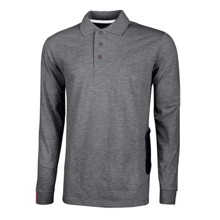 00polo-da-lavoro-upower-modello-live-colore-grey-meteorite - Bobobiy