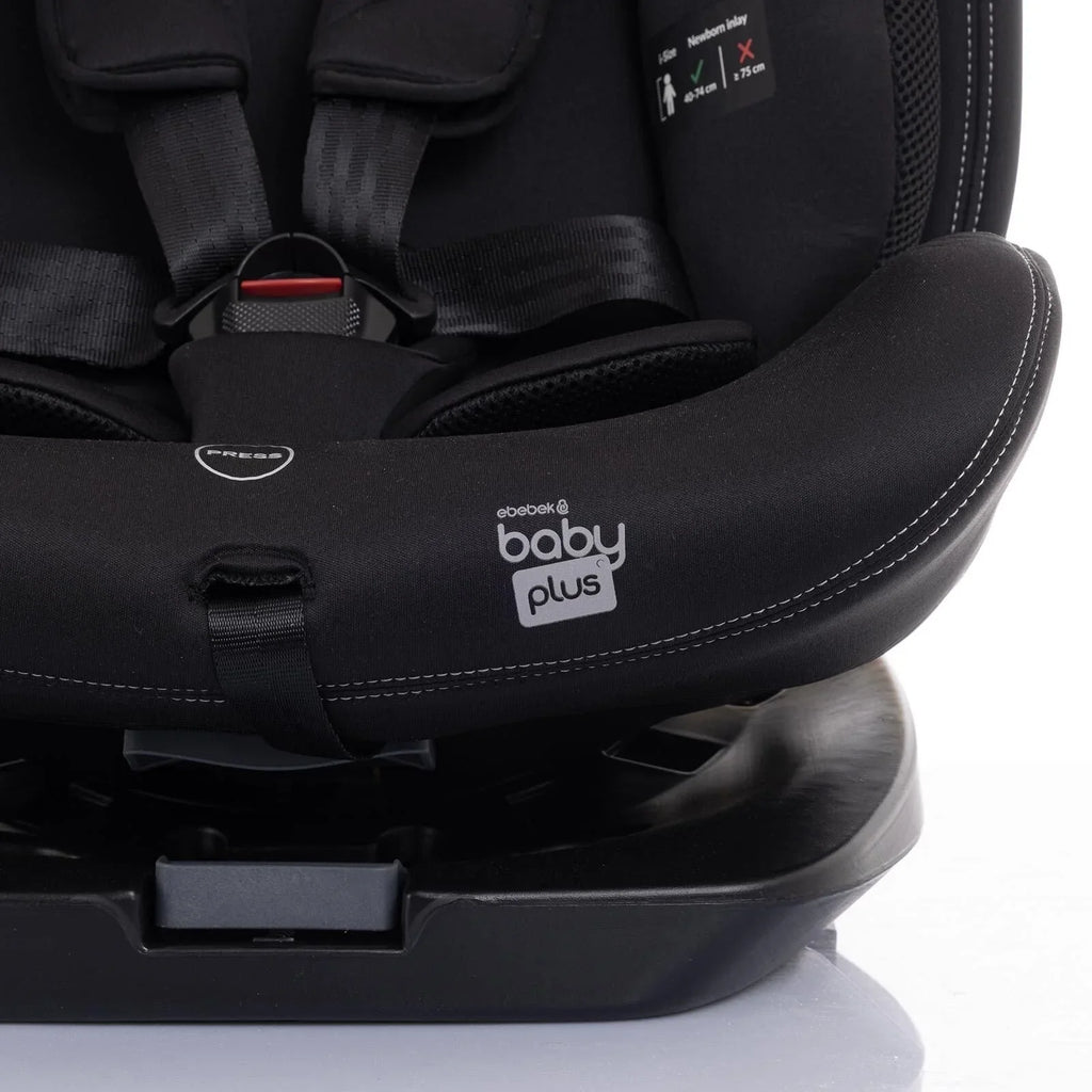 baby plus Pixi i-Size Car Seat - Black