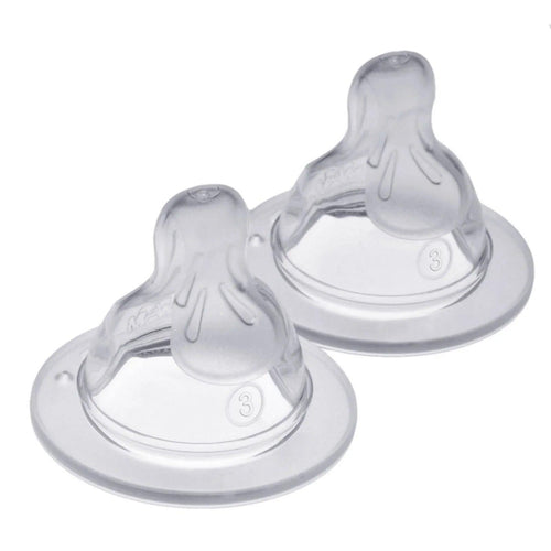 MAM SkinSoft Silicone Teat Fast Flow Pack of 2