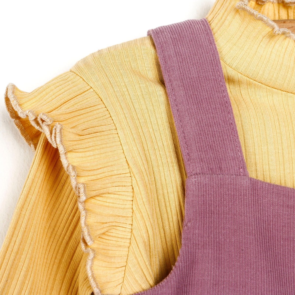 Cassiope Salopette Skirt - Sweatshirt - Damson