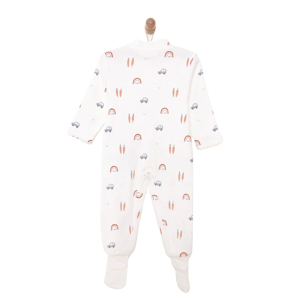 HelloBaby Newborn Jumpsuit - Beige