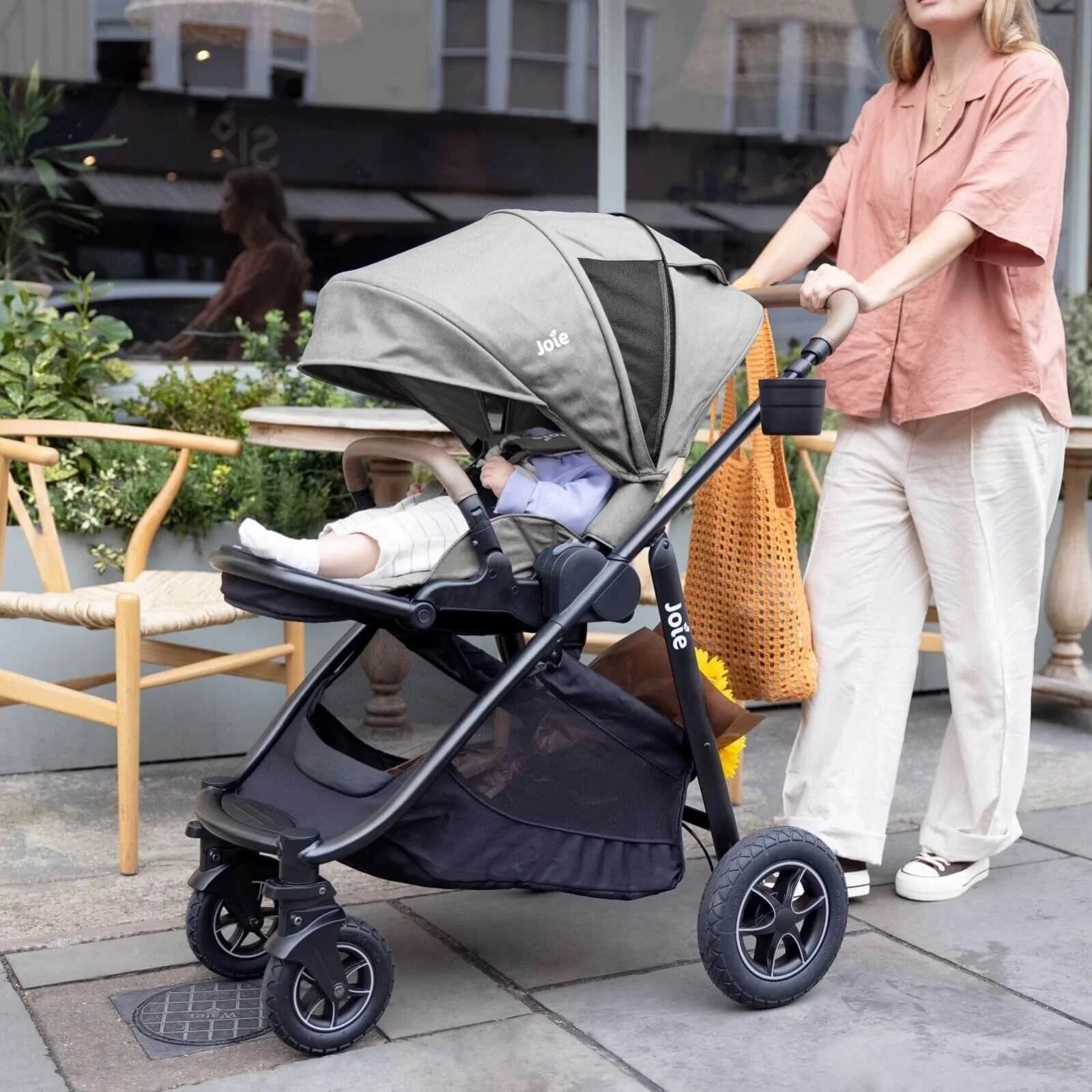 Joie Versatrax Baby Stroller - Pebble