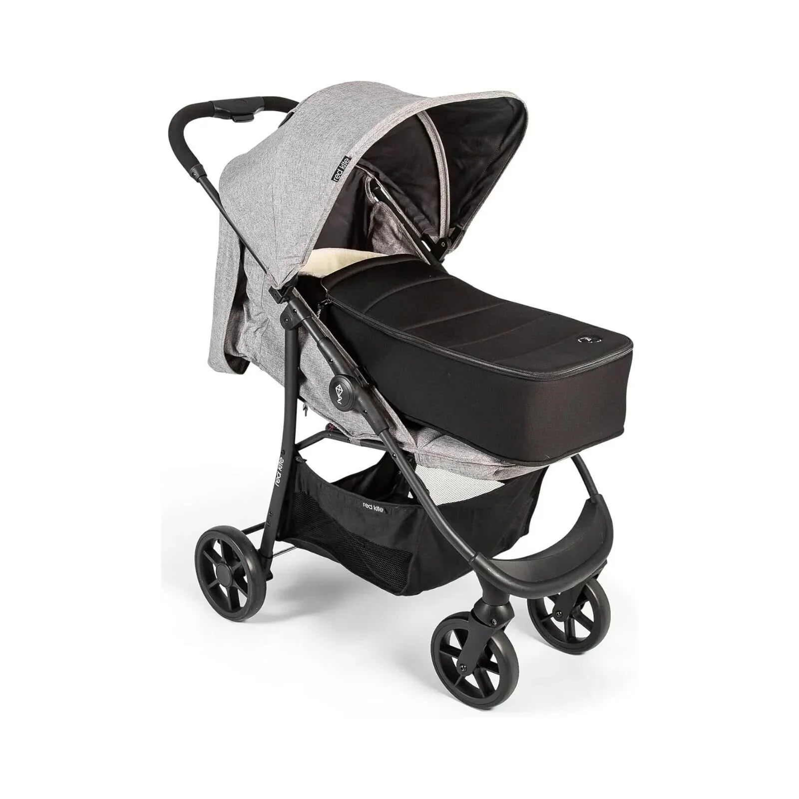 Red Kite Snuggo Newborn Liner Carrycot - Black
