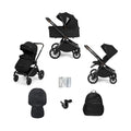 Ickle Bubba Altima Pram 9 pcs - Black