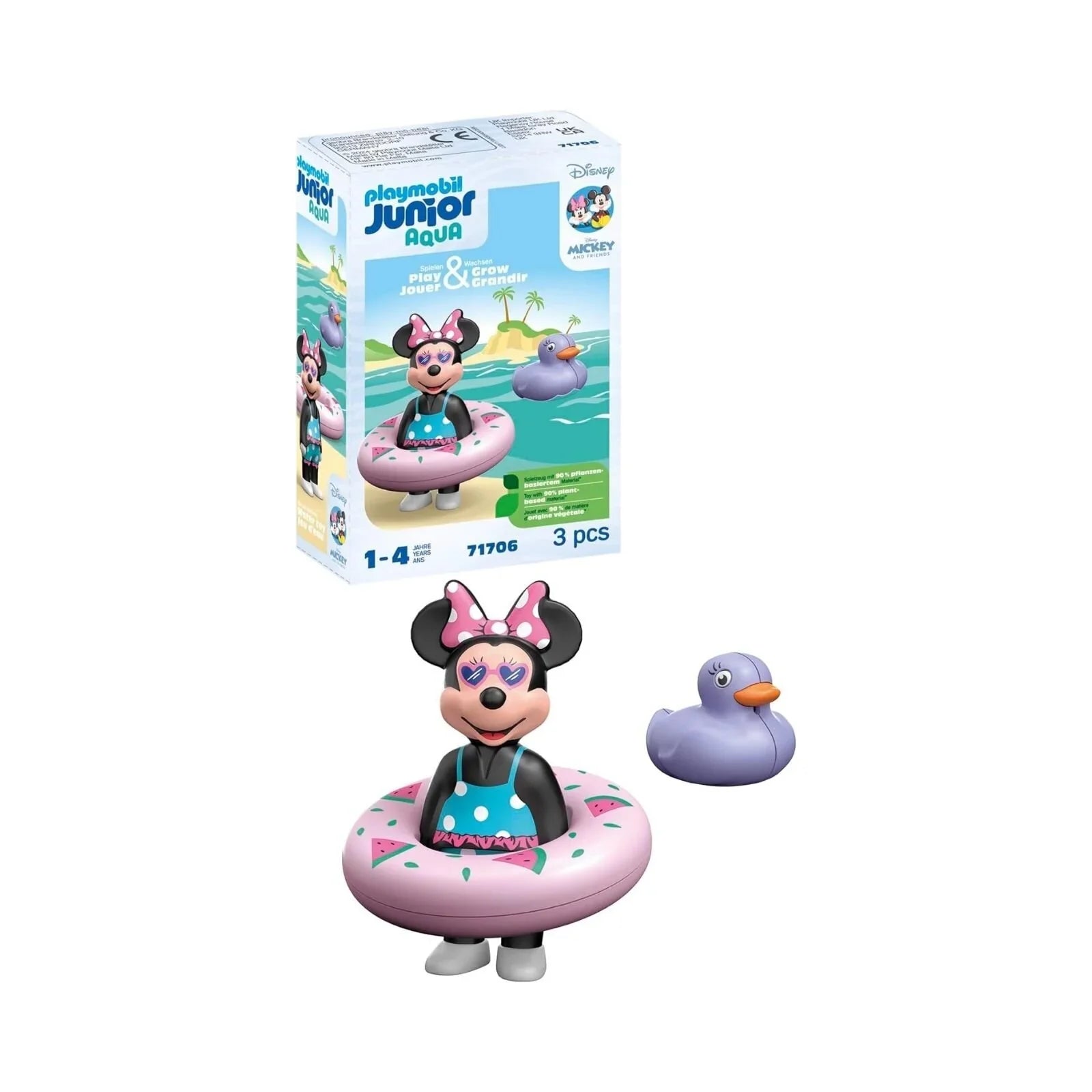 Playmobil Junior Disney Minnie Mouse's Beach Trip 71706