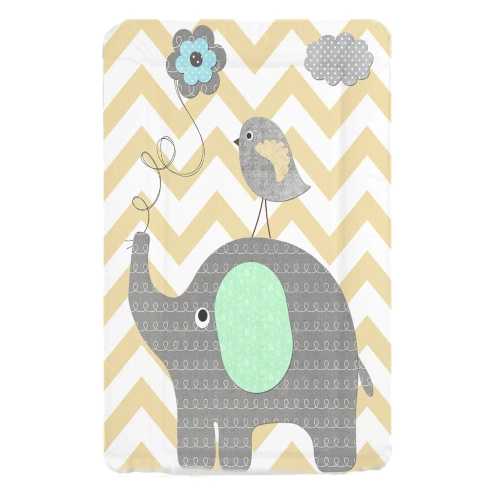 Mollydoo Changing Mat - Elephant Chevron