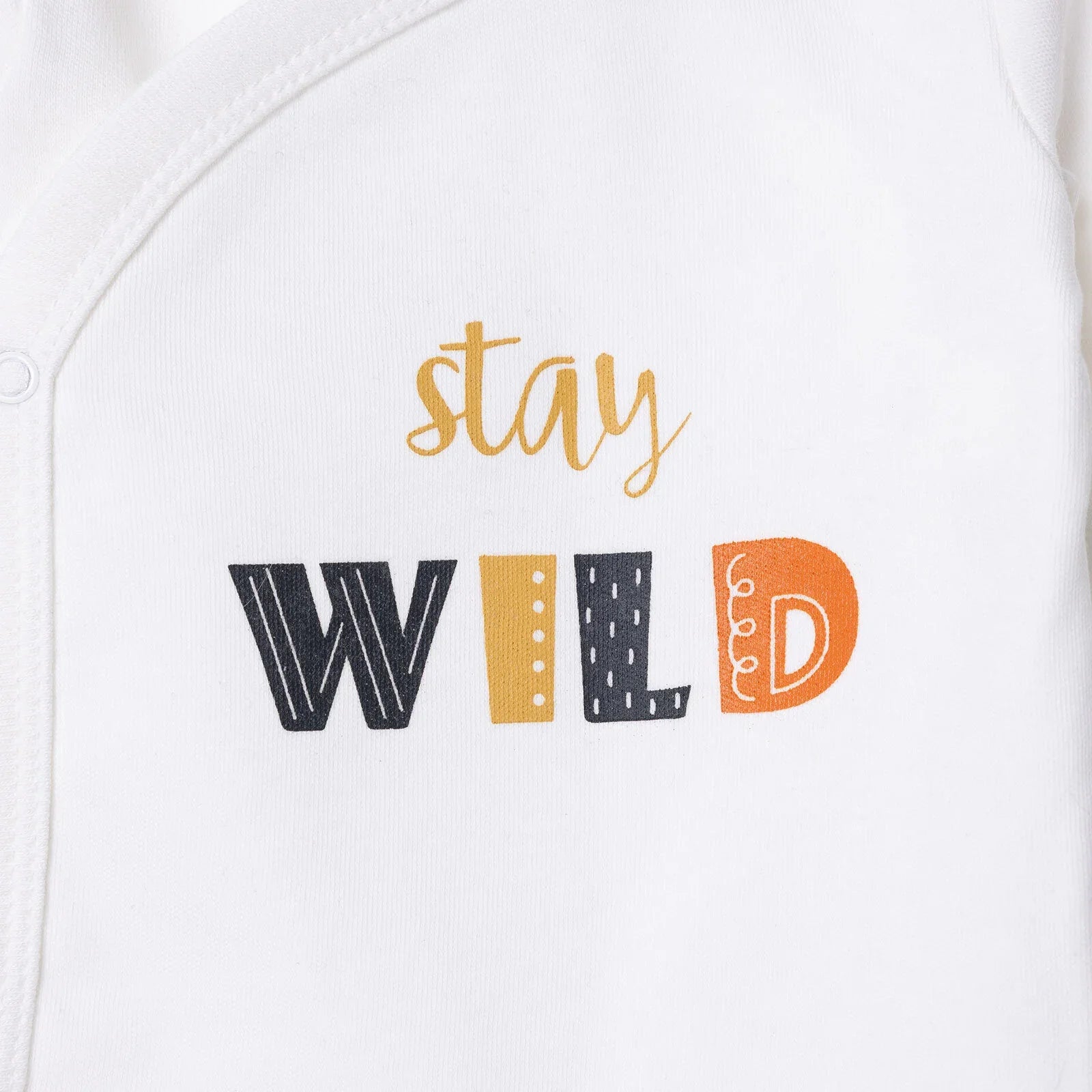 HelloBaby Newborn Body Footed Bottom - Ecru