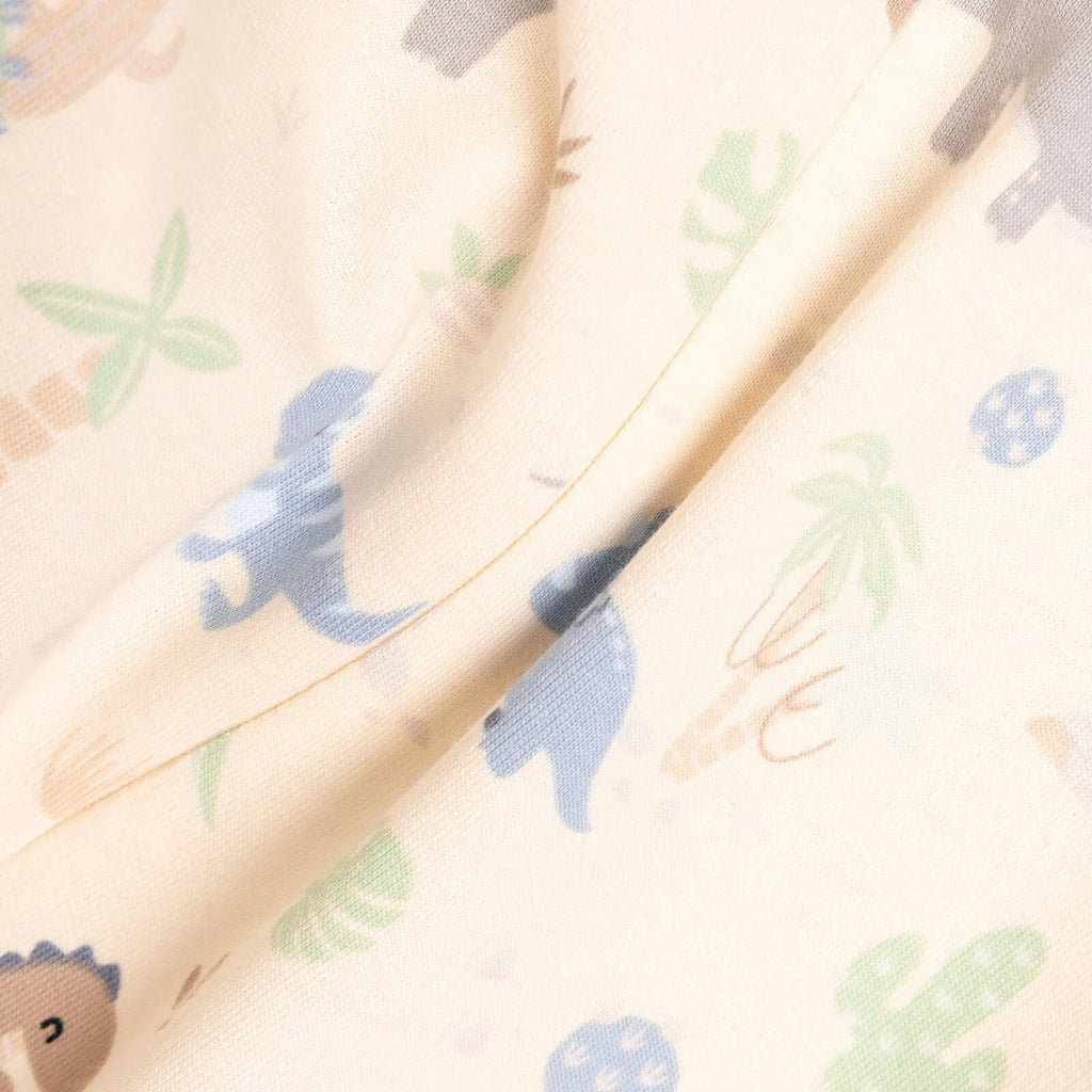 HelloBaby Newborn Boy Hooded Jumpsuit - Ecru