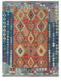 Maimana Afghanistan Kilim Rug - 205 x152 cm - Handmade