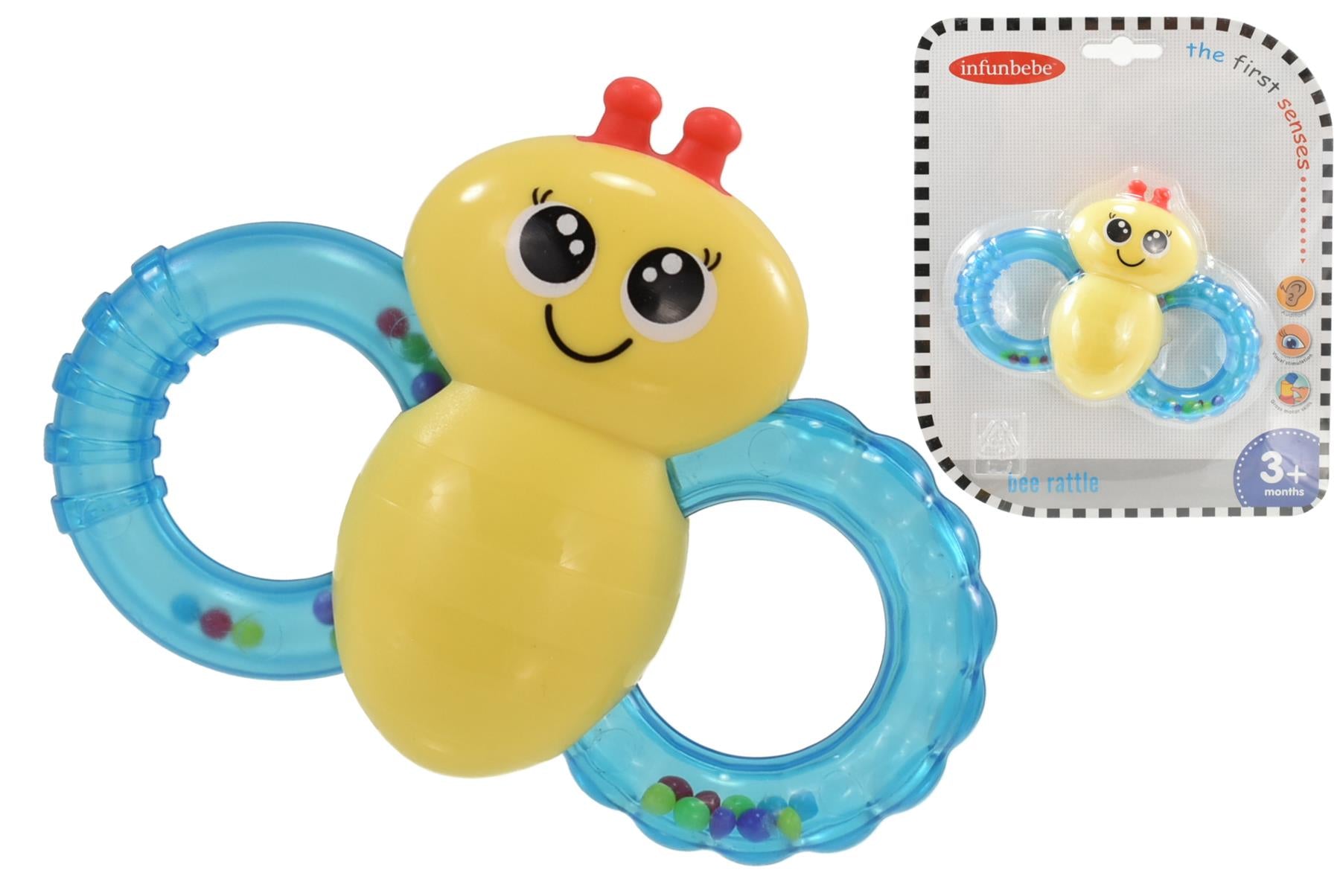 Baby's Soothing Bee Teething Rattle Sensory Toy
