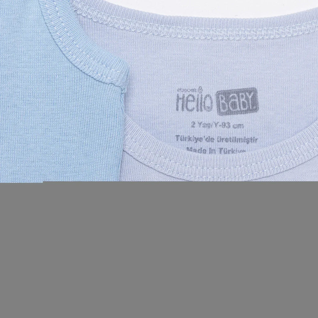 HelloBaby 2 Pcs Athlete - Light Blue - Bobobiy