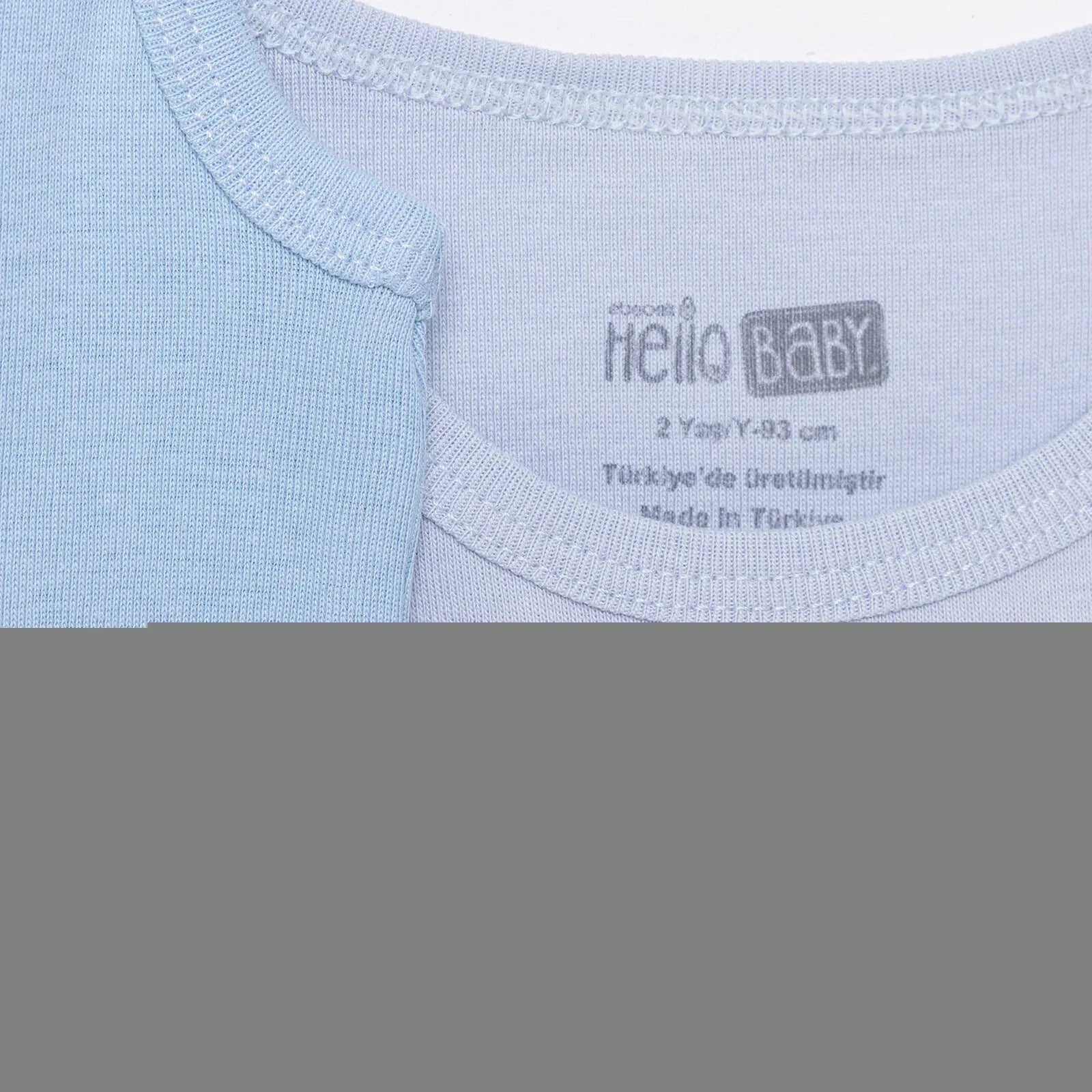 HelloBaby 2 Pcs Athlete - Light Blue - Bobobiy