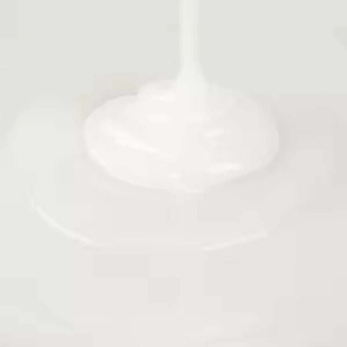 White shampoo lather swirl