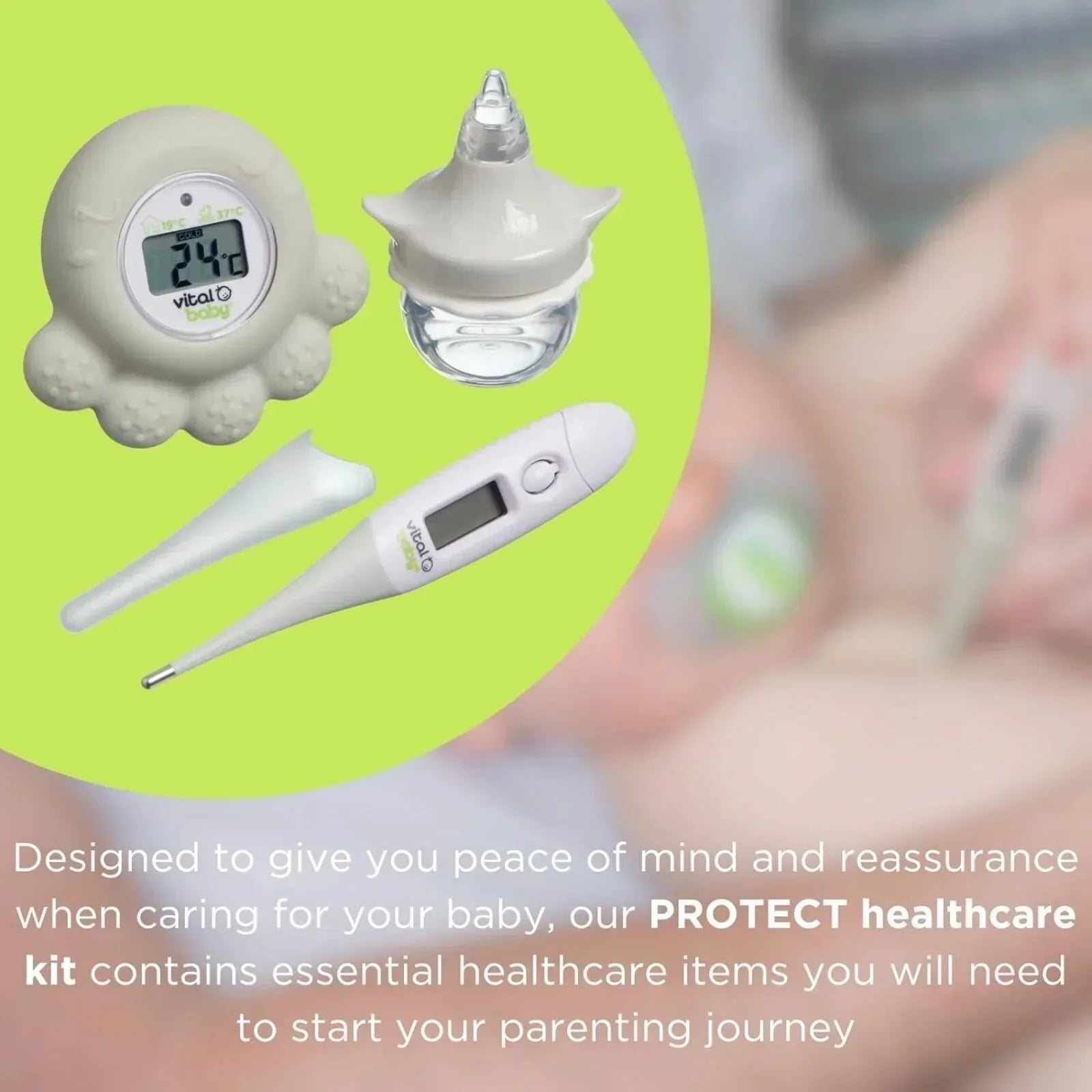 Vital Baby PROTECT Healthcare Kit Assorted - Bobobiy