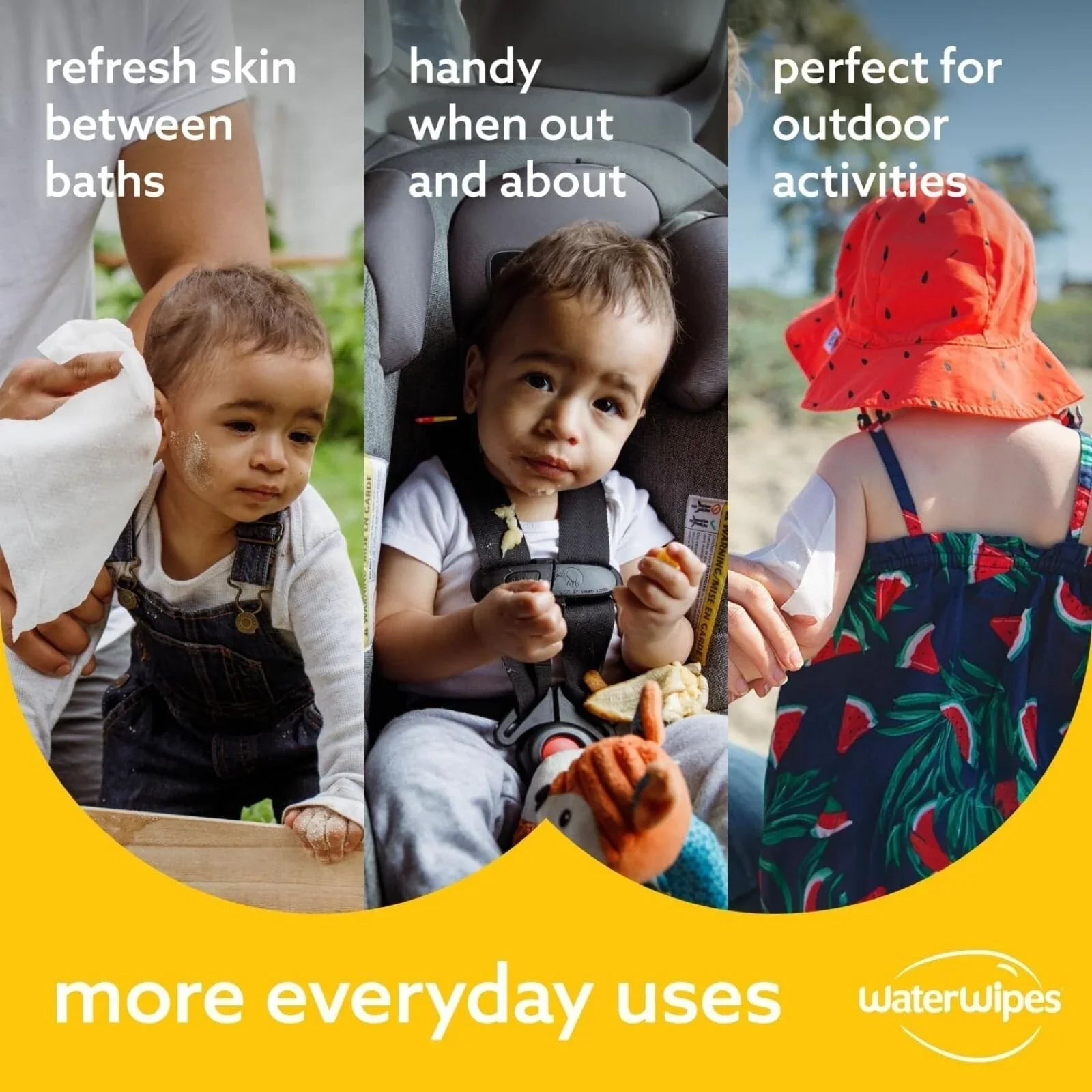 WaterWipes XL Bathing Wipes 16 pcs