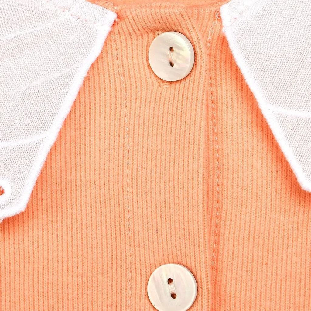 Tuffy Friendly Cardigan - Bottom - Salmon - Bobobiy