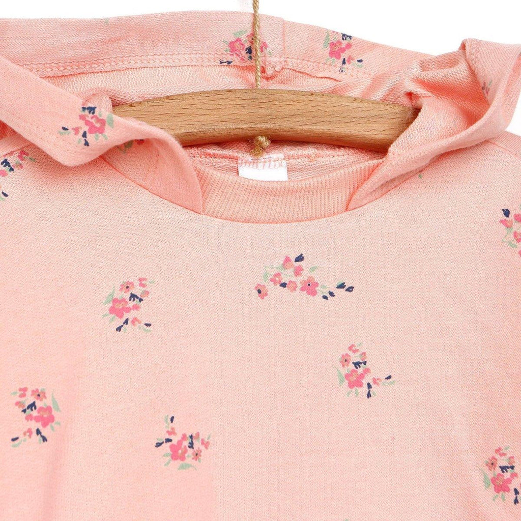 Tuffy Sweatshirt-Leggings - Salmon - Bobobiy