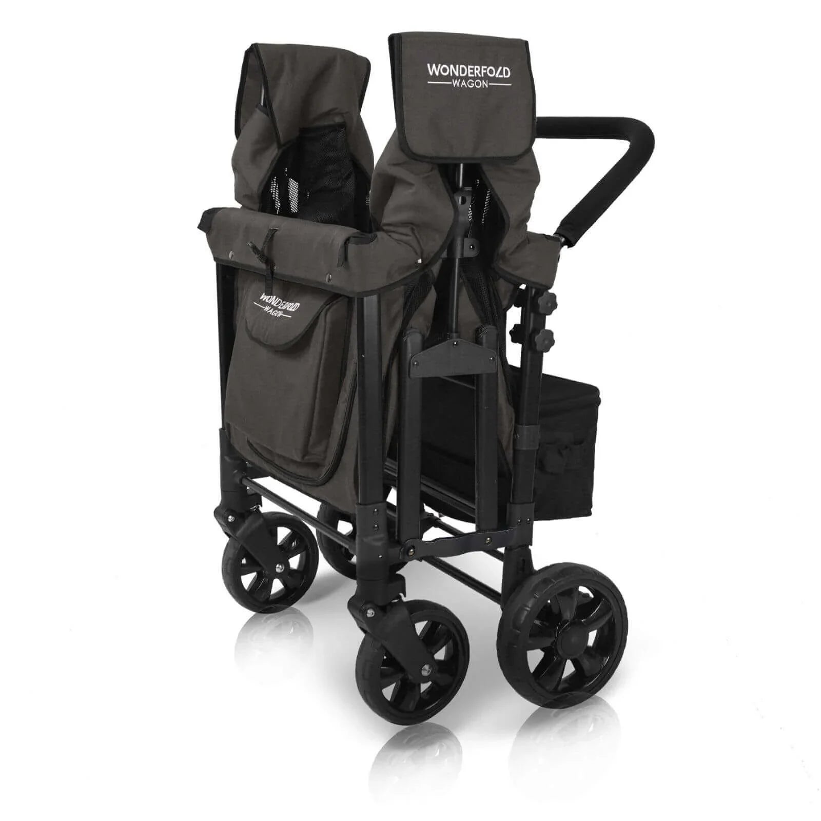 Wonderfold W4 Original Stroller Wagon - Volcanic Black