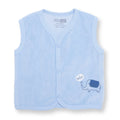 HelloBaby Newborn Vest - Light Blue