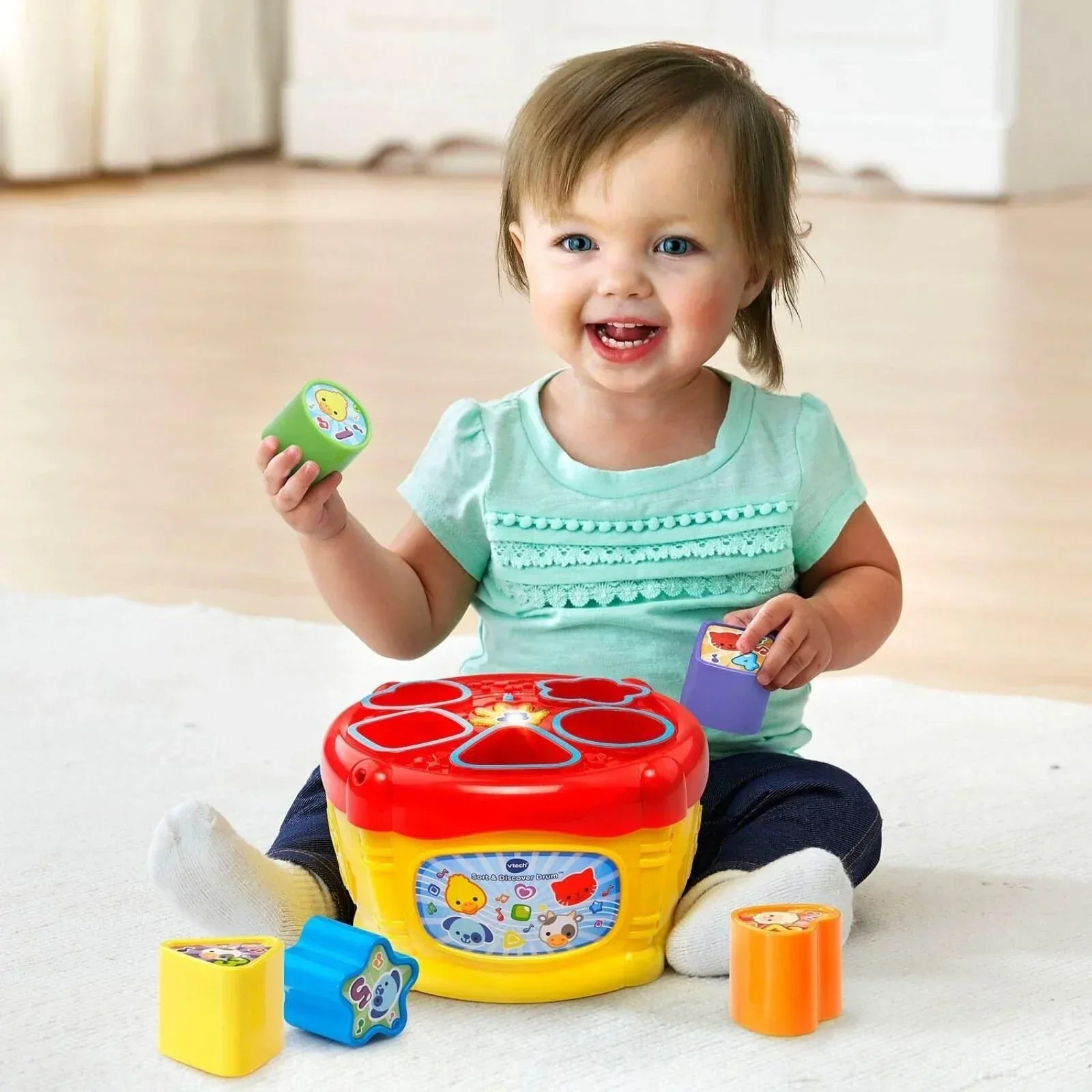 VTech Sort & Discover Drum - Bobobiy