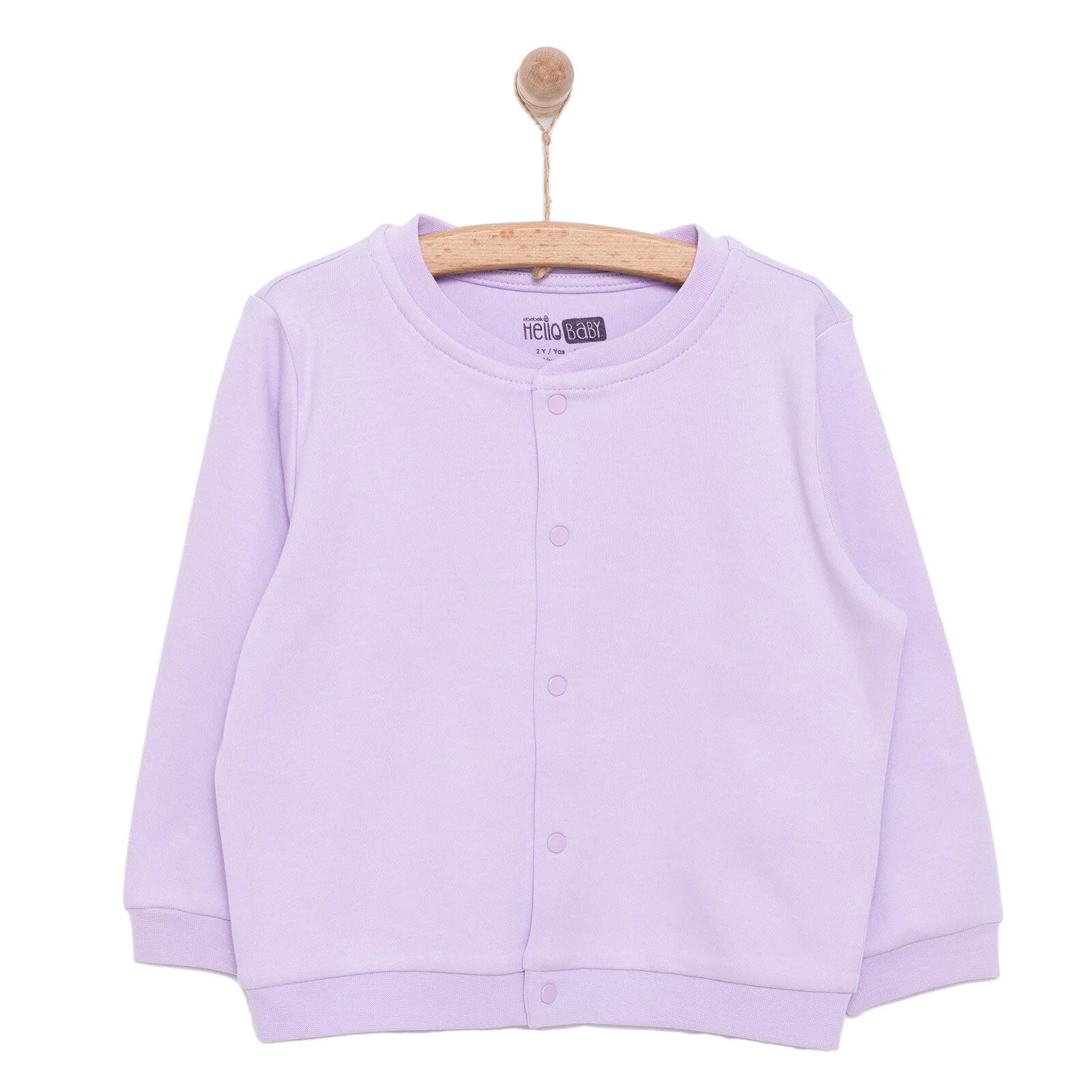 HelloBaby Basic Girl Cardigan - Purple