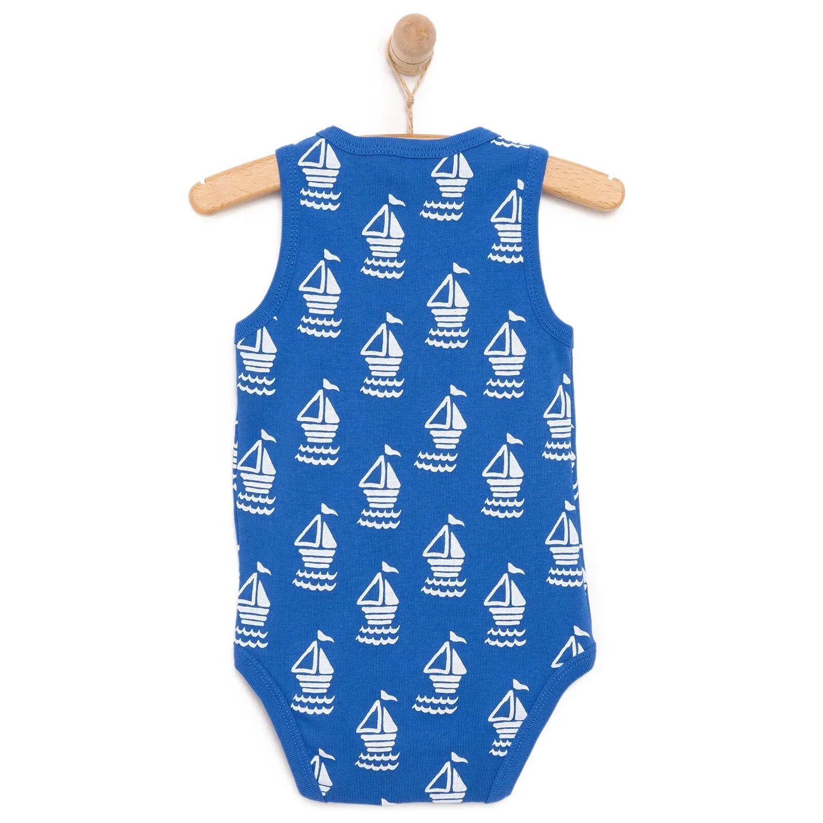 HelloBaby Boy Athlete Bodysuit - Navy Blue - Bobobiy