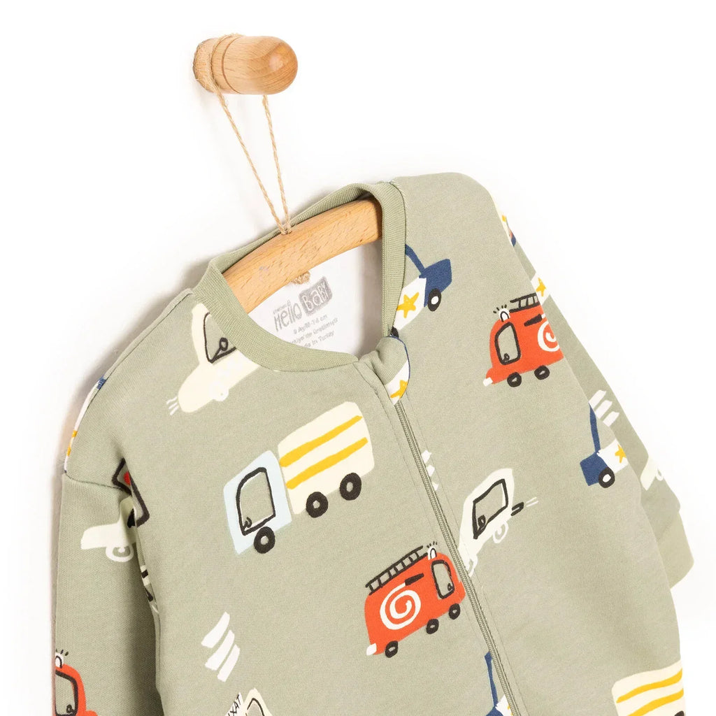 Hellobaby Sleeping Bag 1 Tog - Khaki - Bobobiy