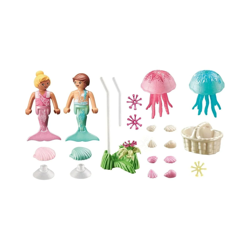 Playmobil Princess Magic 71504 Mermaid Children with Jellyfish