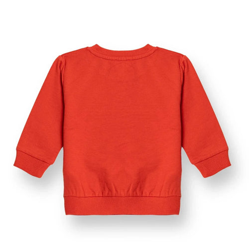 HelloBaby Basic Baby Boy Sweatshirt - Red - Bobobiy