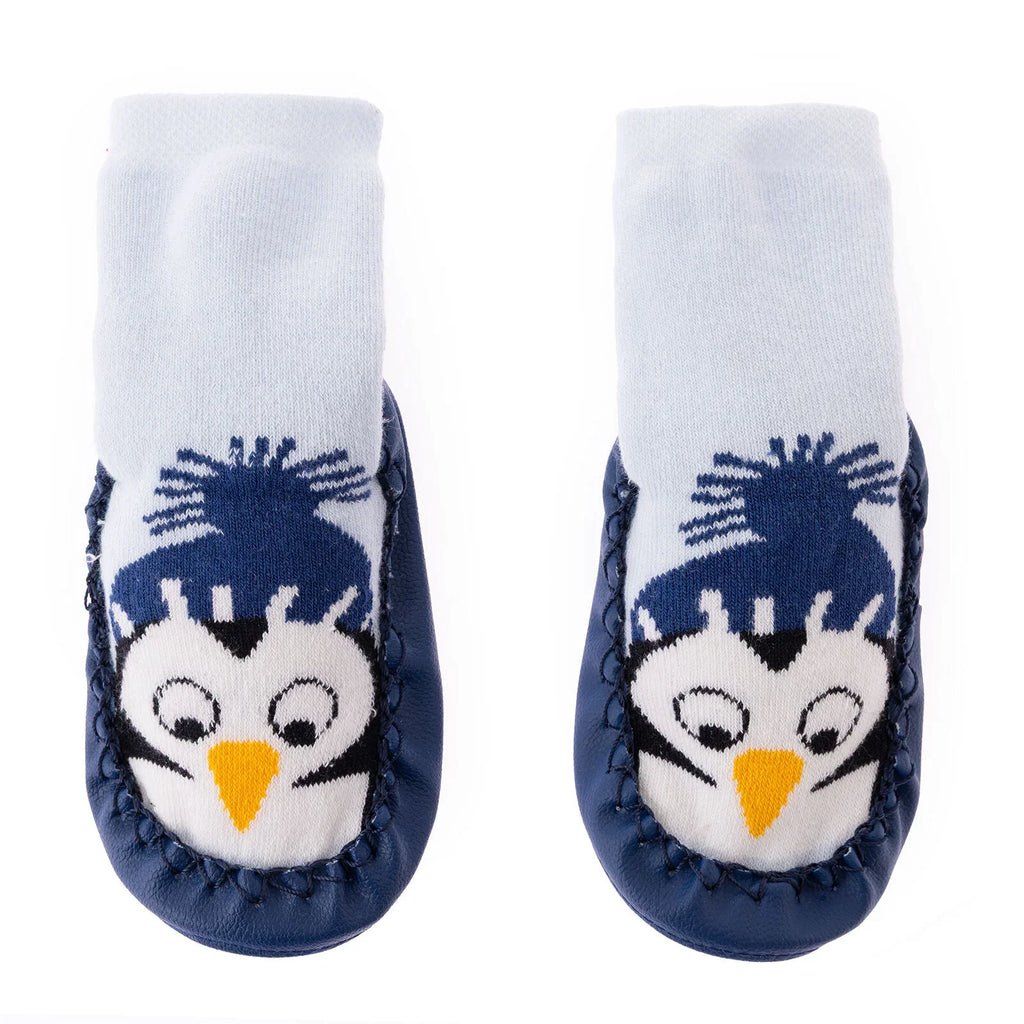 HelloBaby Rattle Socks - Navy Blue