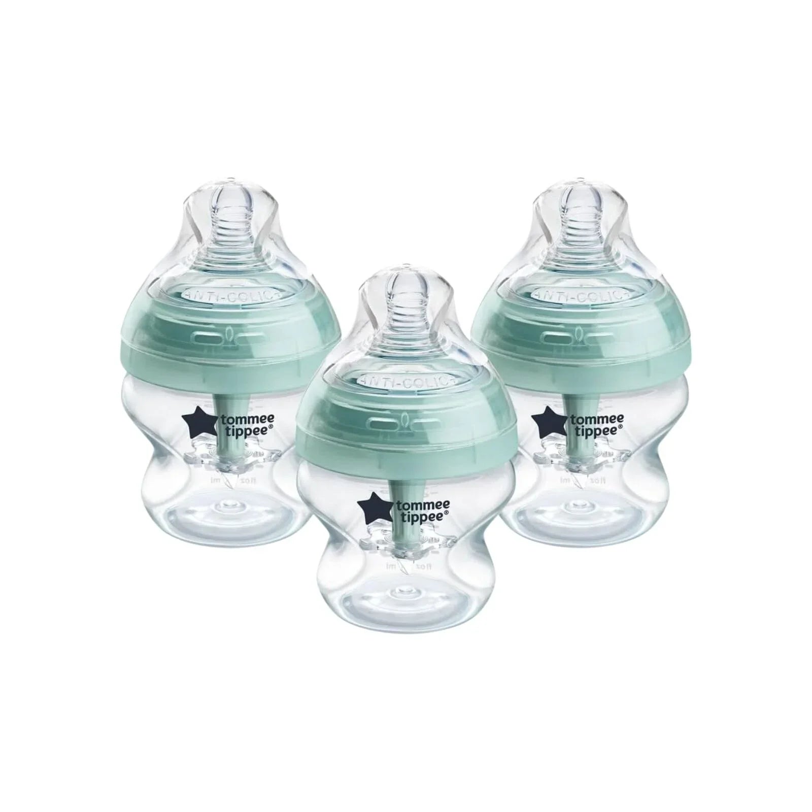 Tommee Tippee Advanced Anti Colic Feeding Bottles 150ml Pack of 3