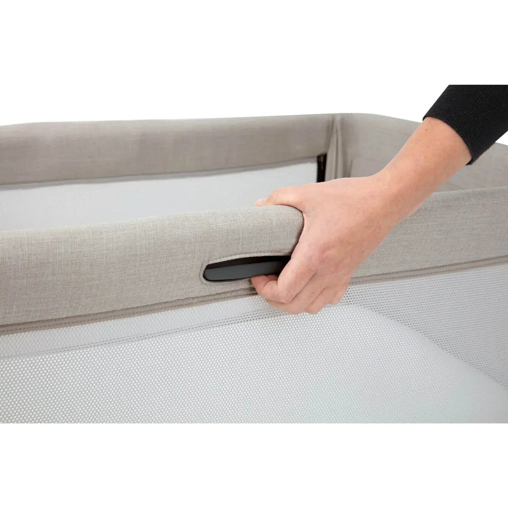 Joie Roomie Go Baby Bedside Crib - Clay - Bobobiy