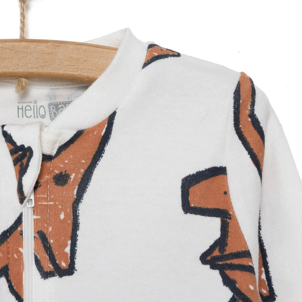 HelloBaby Newborn Unisex Jumpsuit - Ecru