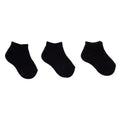 HelloBaby Boy Baby Socks 3 Pack - Black - Bobobiy