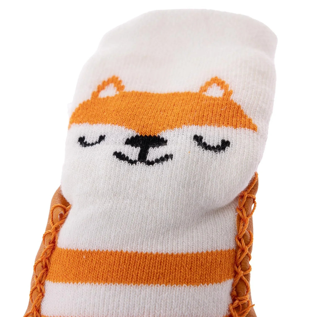 HelloBaby Rattle Socks - Orange
