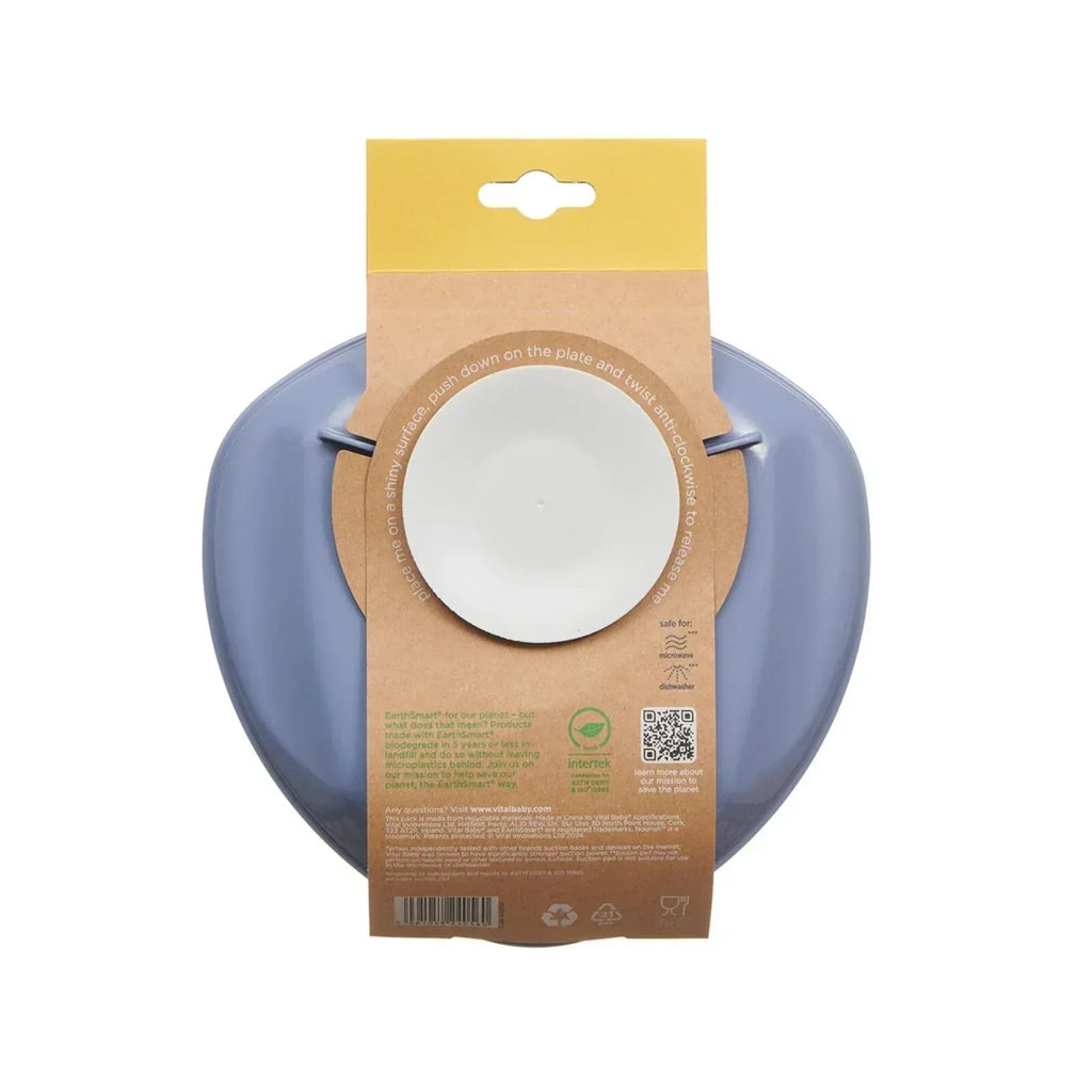 Vital Baby Nourish Power Suction Plate - Natural Grape - Bobobiy