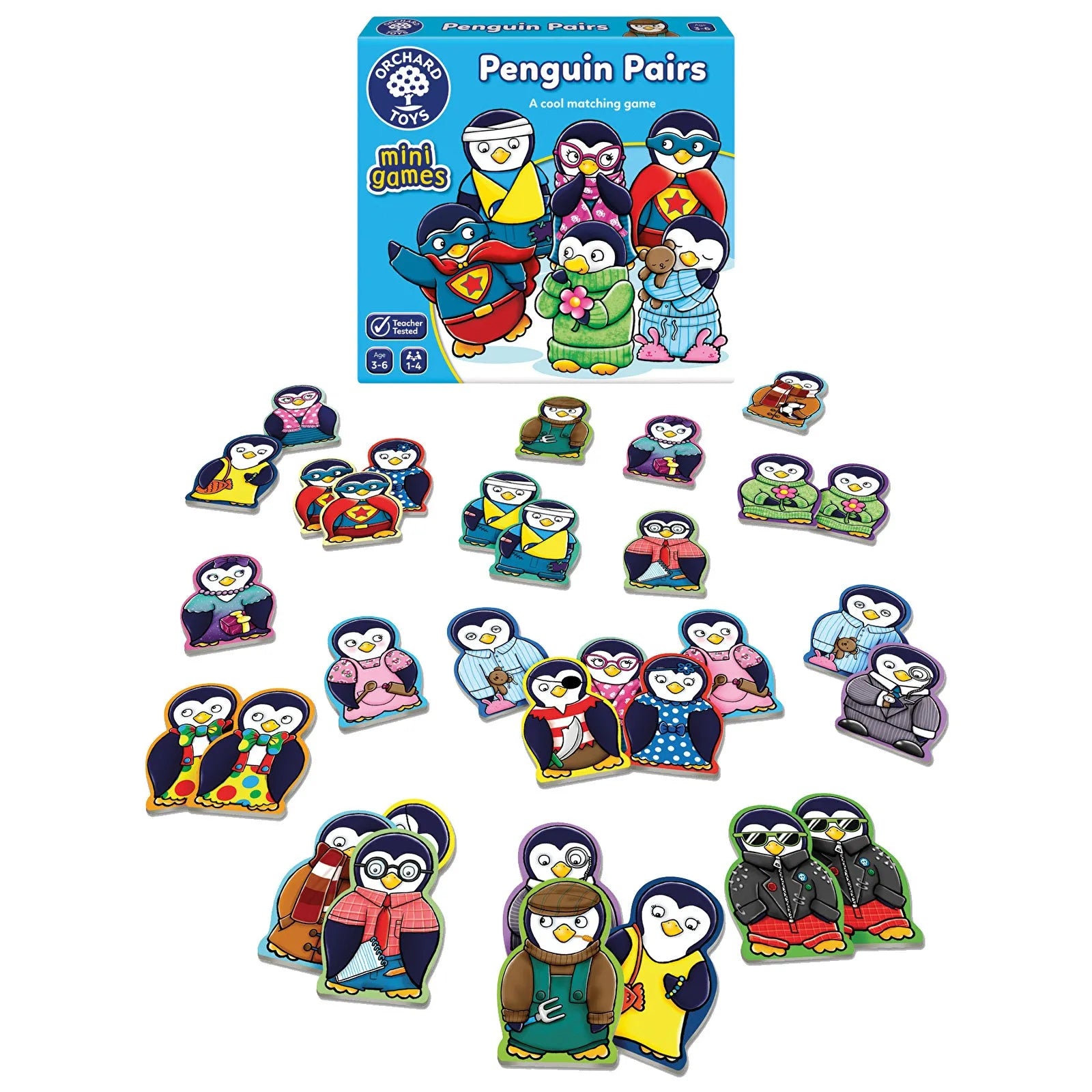 Orchard Toys Mini Games - Penguin Pairs
