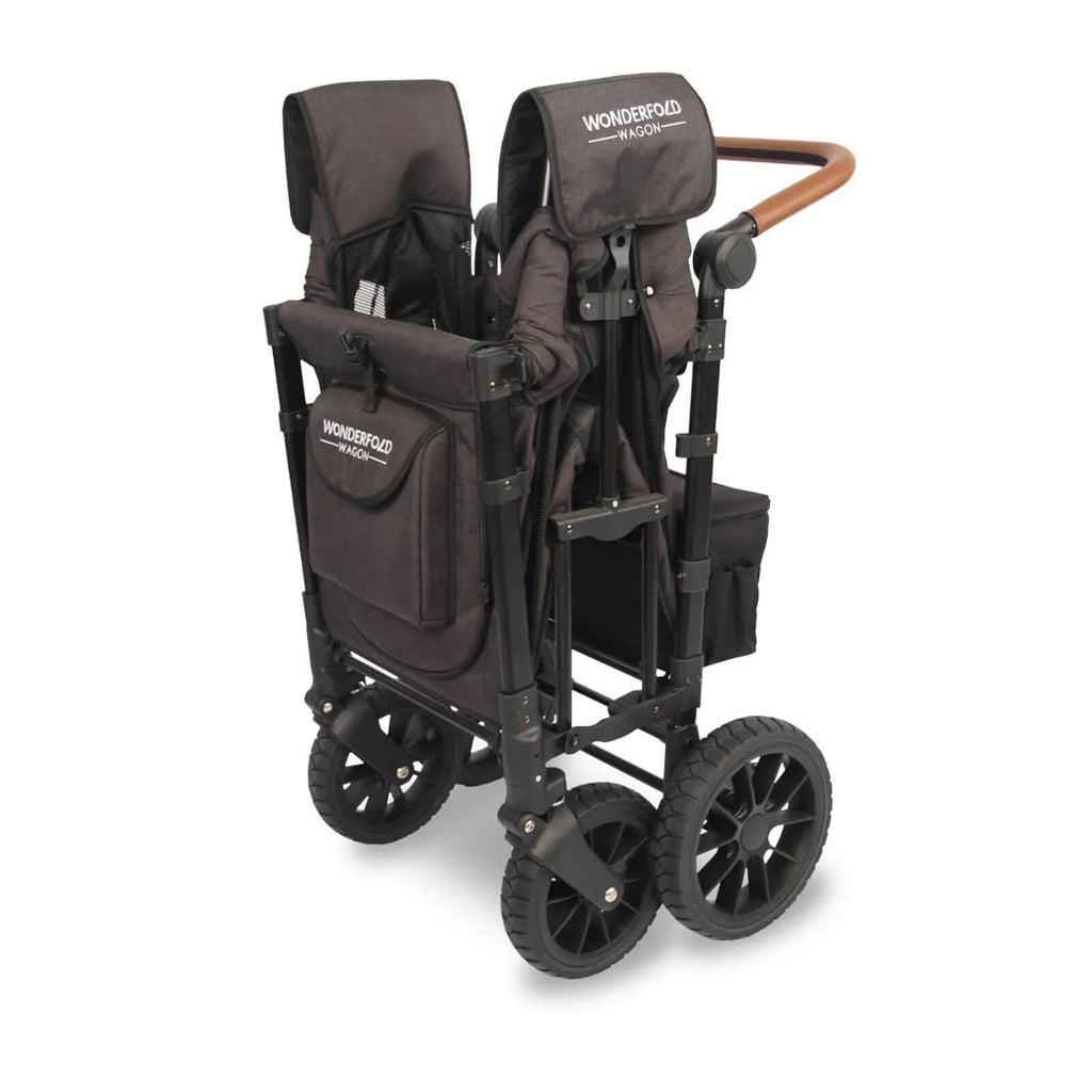 Wonderfold W2 Luxe Double Wagon - Volcanic Black
