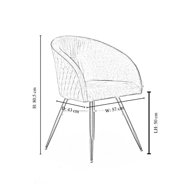 Vittorio Rocco LUX 5PCs Dining Set includes an Oak Dining Table and Set of 4 Dining Chairs - Bobobiy