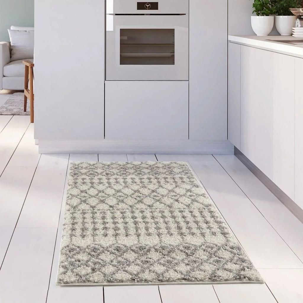 1000MoroccanIvoryGreyShaggyRug-26 - Bobobiy