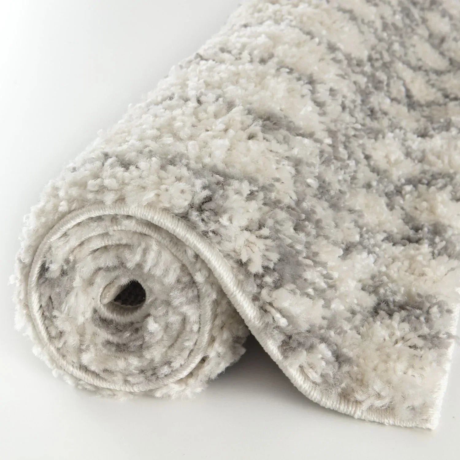 1000MoroccanIvoryGreyShaggyRug-7 - Bobobiy